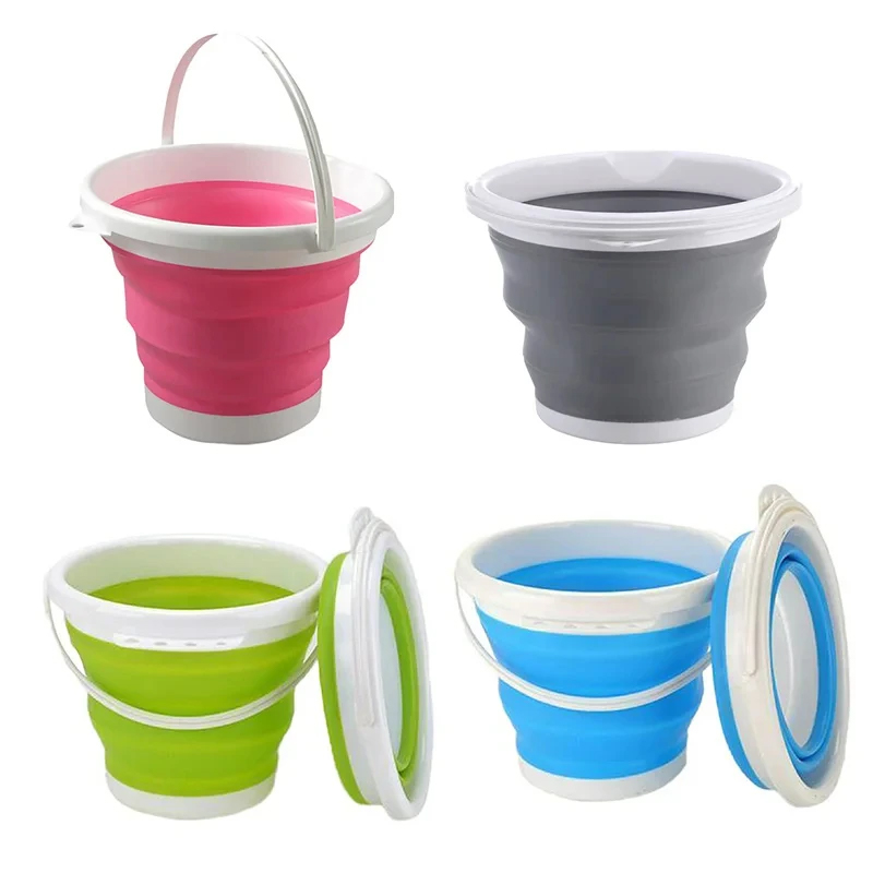 Water Bag Collapsible - ❤️ 3/5/10L Collapsible Bucket Portable Folding
