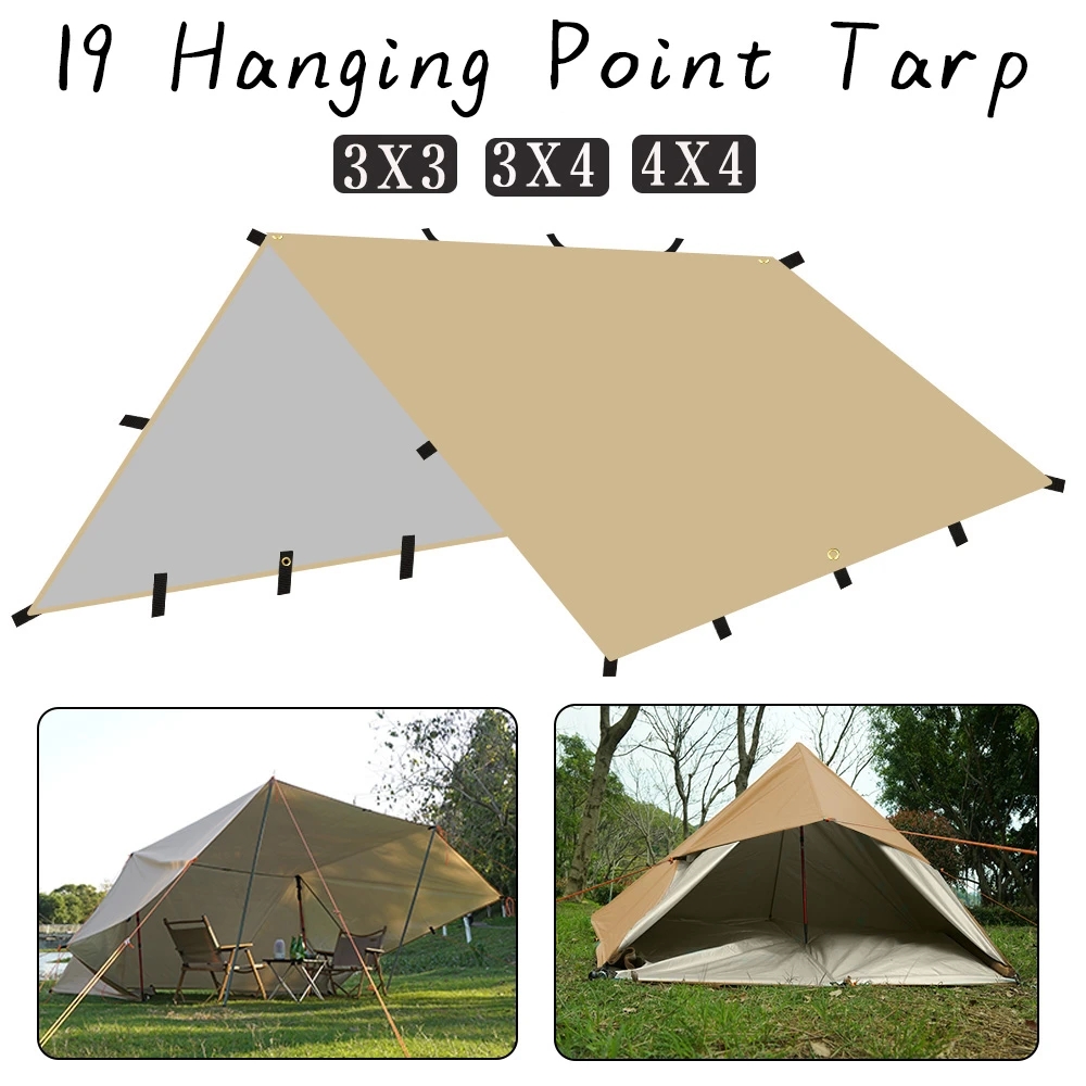 4x4m 4x3m 3x3m 19 Hang Points  – Emergency Mylar Tent Bewertung und Preis