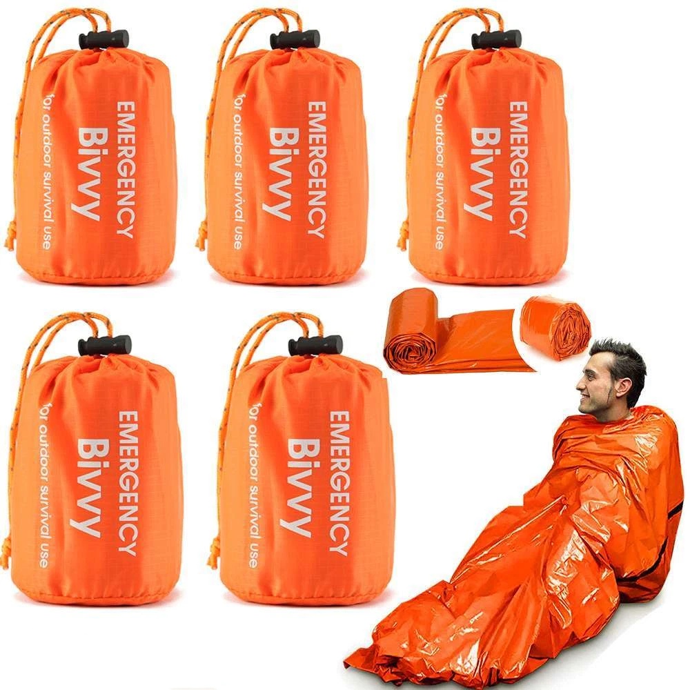 1-5Pack Emergency Sleeping Bag – Bivy Bag Emergency Bewertung und Preis