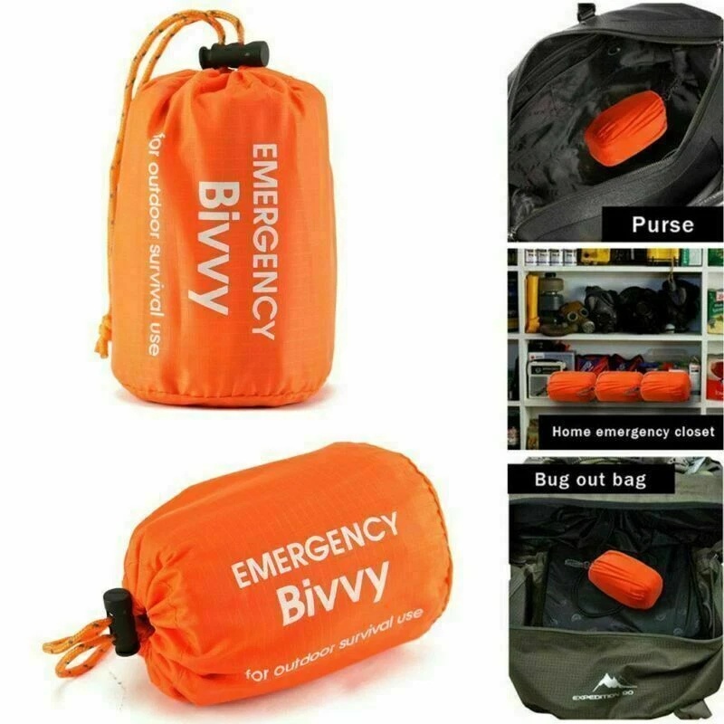 1-5Pack Emergency Sleeping Bag – Bivy Bag Emergency Bewertung und Preis