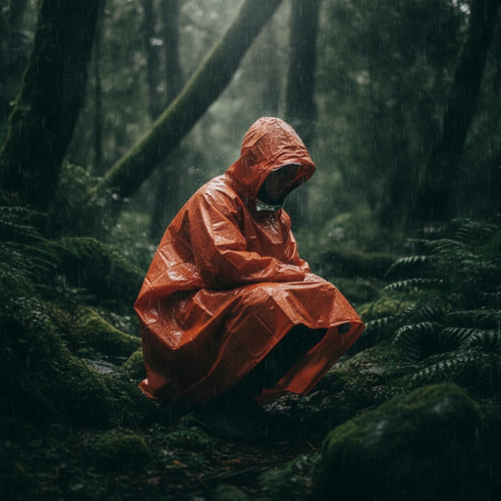 Hooded Rain Poncho Windproof E – Emergency Poncho Rain Bewertung und Preis