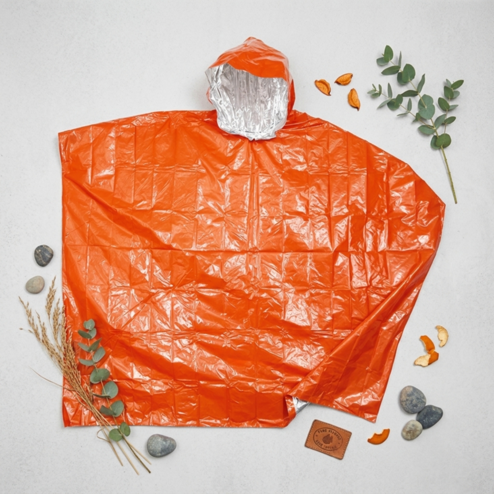 Hooded Rain Poncho Windproof E – Emergency Poncho Rain Bewertung und Preis
