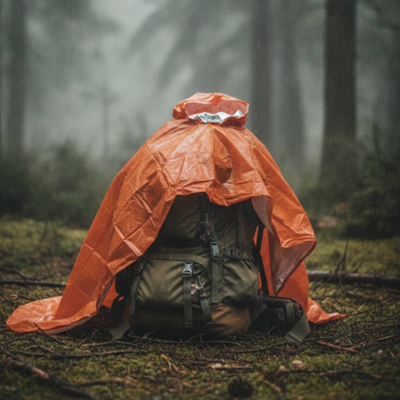 Hooded Rain Poncho Windproof E – Emergency Poncho Rain Bewertung und Preis