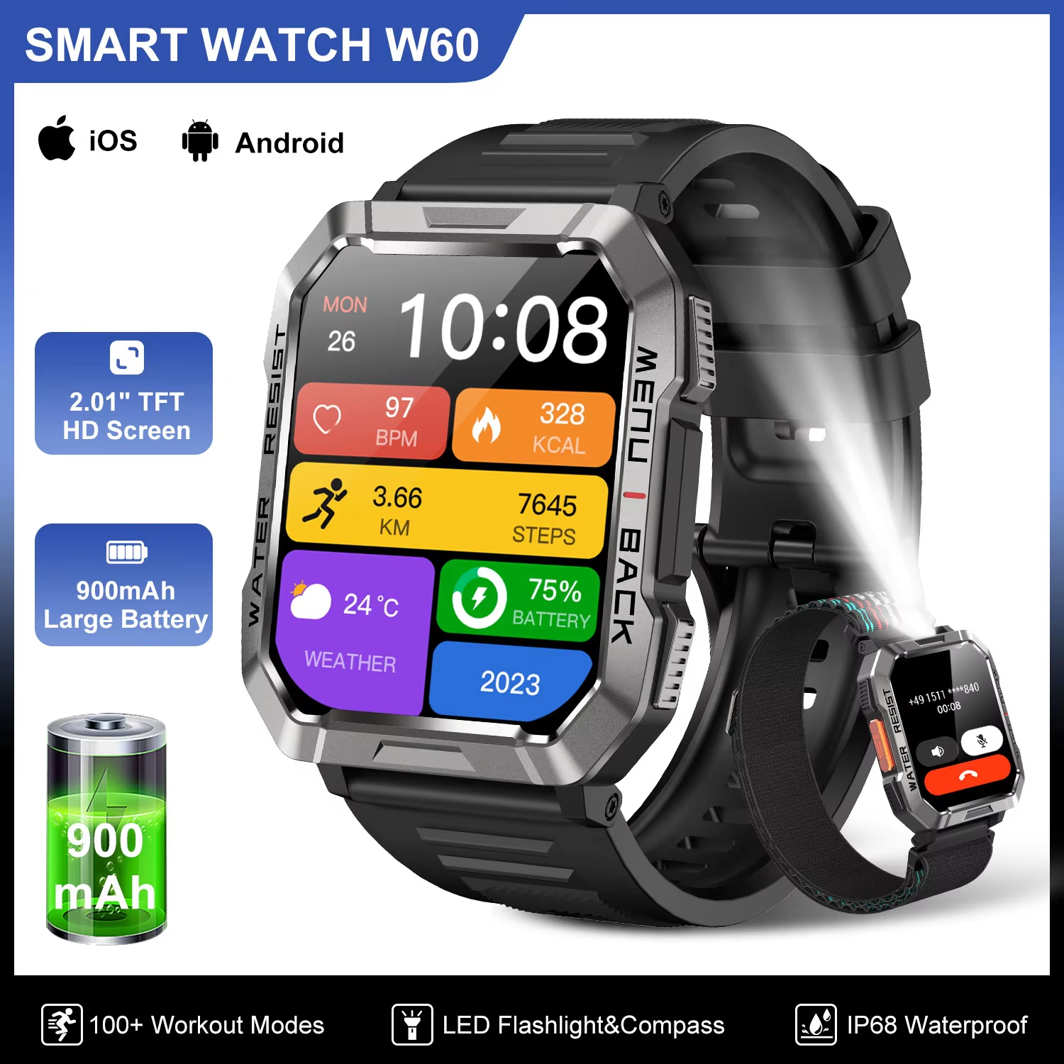 Blackview W60 Waterproof Smart – Compass Lensatic Bewertung und Preis