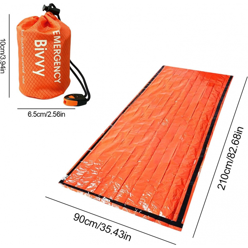 2 Pack Emergency Sleeping Bag, – Bivy Bag Emergency Bewertung und Preis