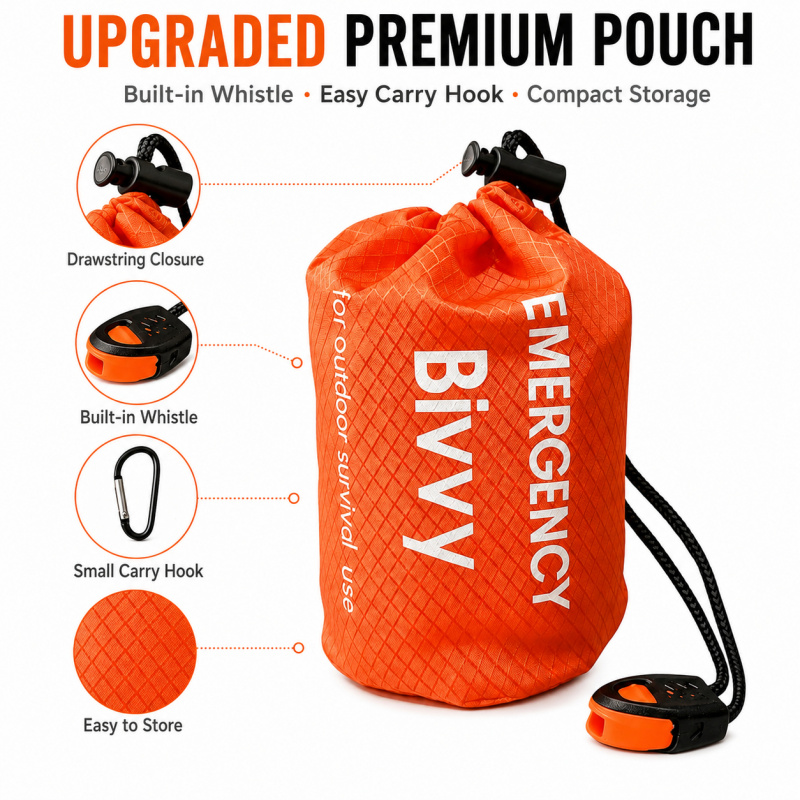 2 Pack Emergency Sleeping Bag, – Bivy Bag Emergency Bewertung und Preis