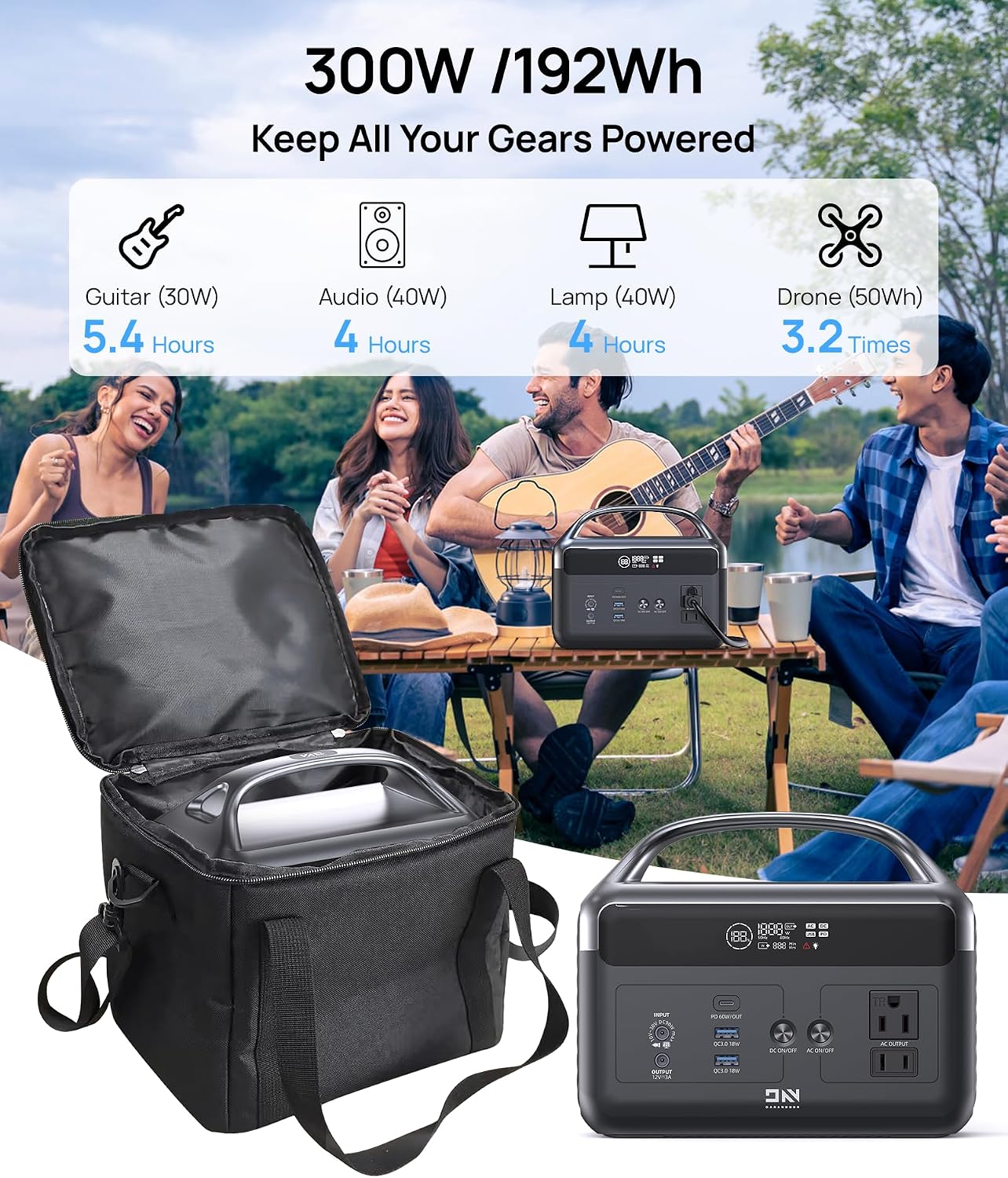 Portable Power Station 192Wh L – Solar Emergency Charger Bewertung und Preis