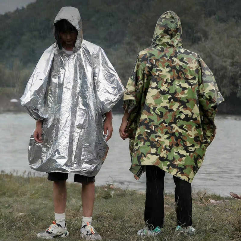 1PC/2PCS/4PCS Emergency Rain P – Emergency Poncho Rain Bewertung und Preis