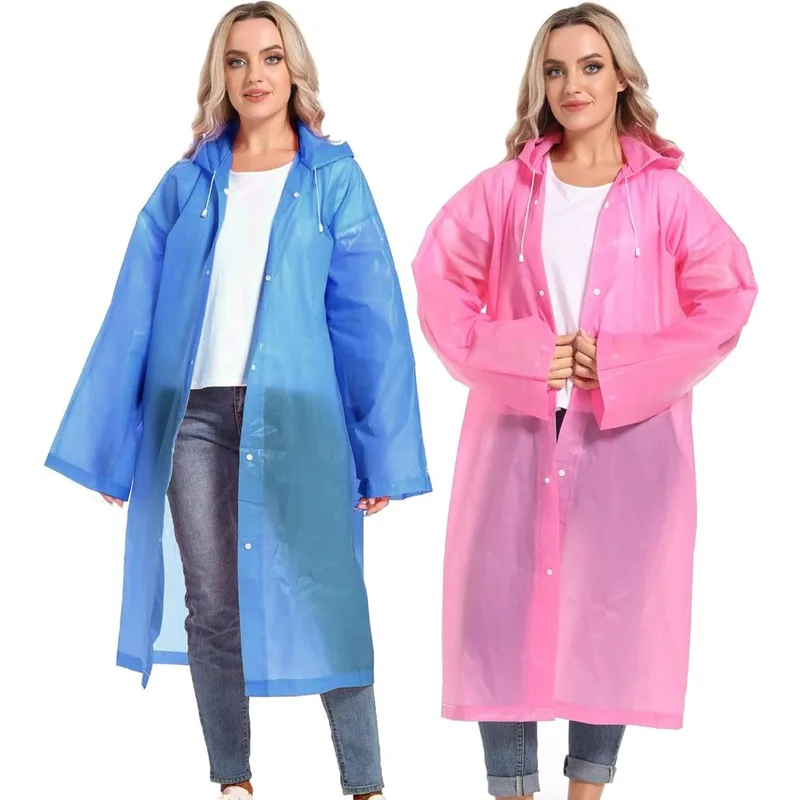 Reusable Adult Rain Poncho, Wa – Emergency Poncho Rain Bewertung und Preis
