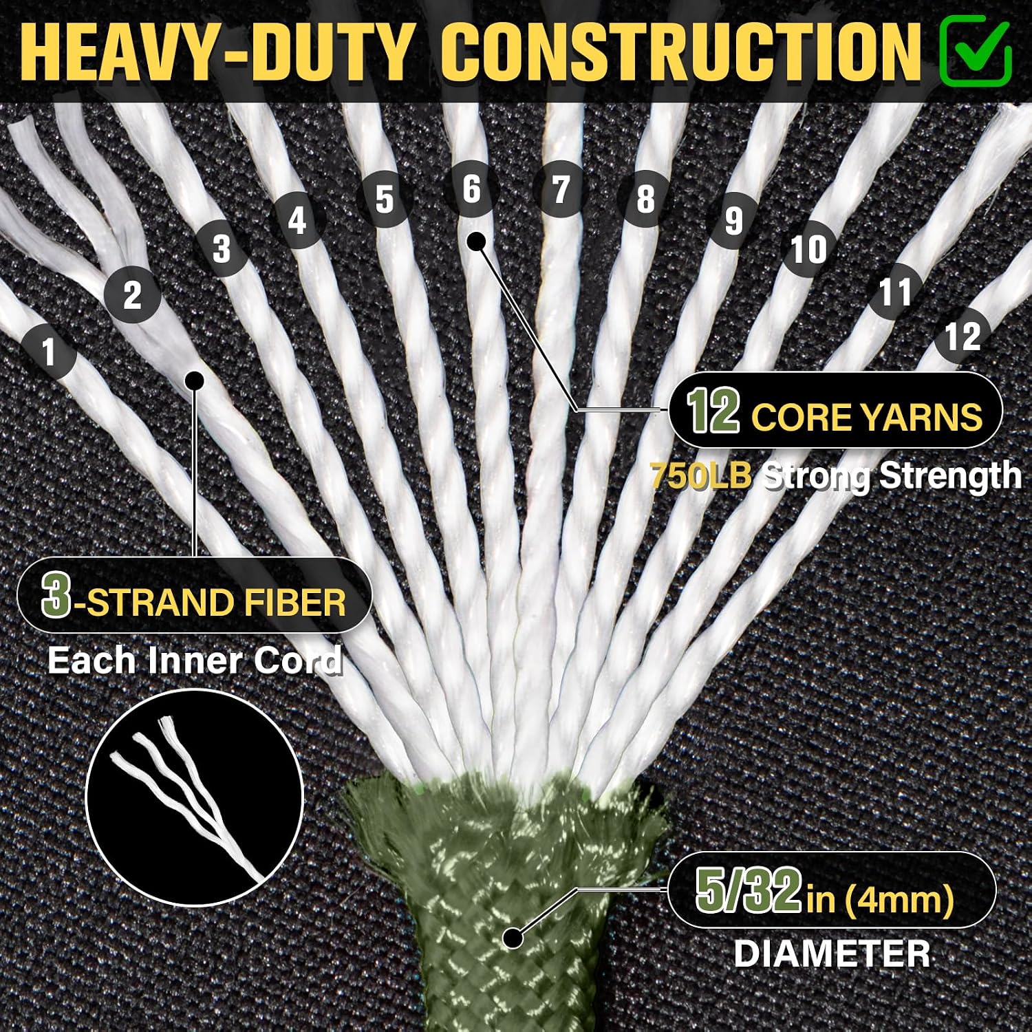 750 lb Paracord Rope 1000ft/50 – Para Cord 1000Ft Bewertung und Preis