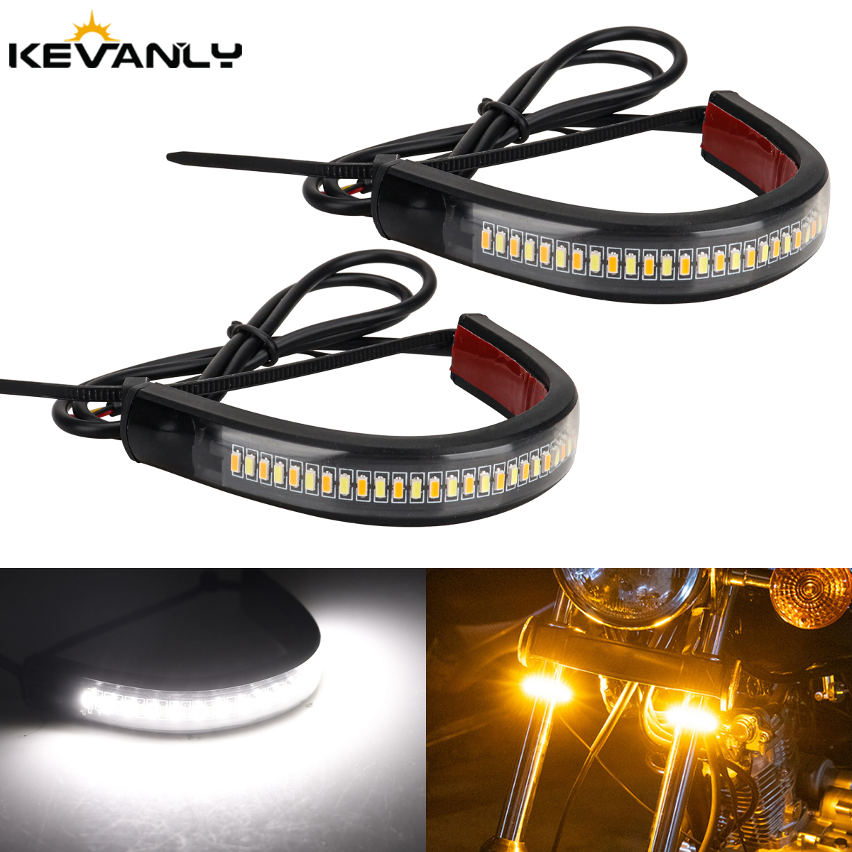 2 Pcs 12V LED Motorcycle Turn  – Sos Light Strobe Bewertung und Preis