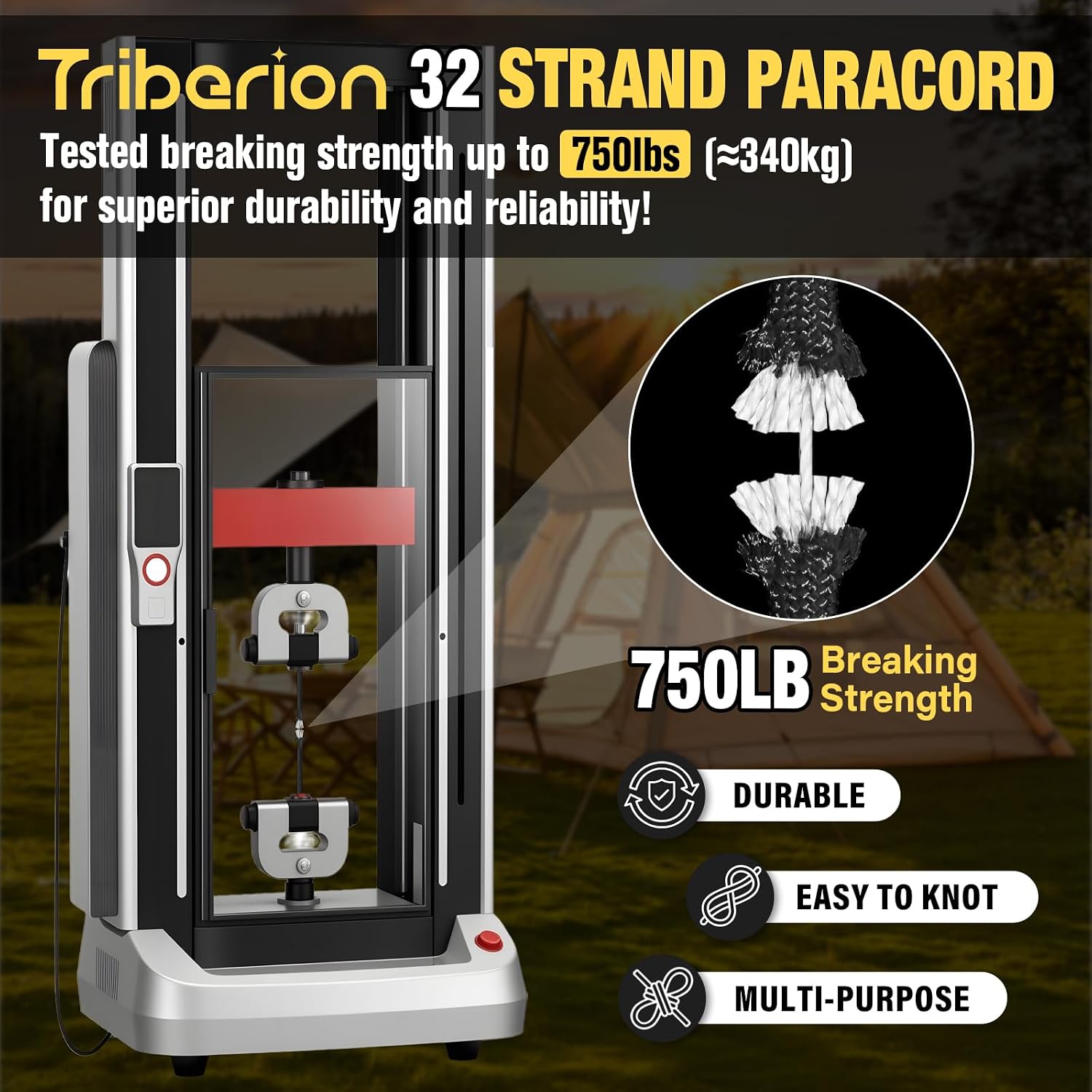 750 lb Paracord Rope 1000ft /  – Para Cord 1000Ft Bewertung und Preis
