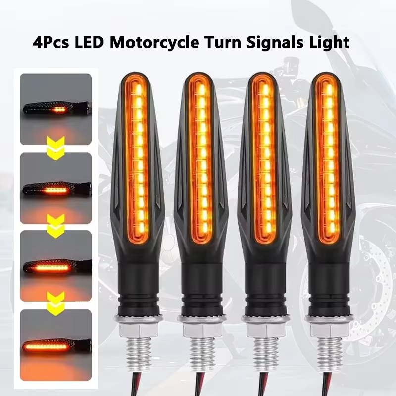 2/4PCS Motorcycle LED Turn Sig – Sos Light Strobe Bewertung und Preis