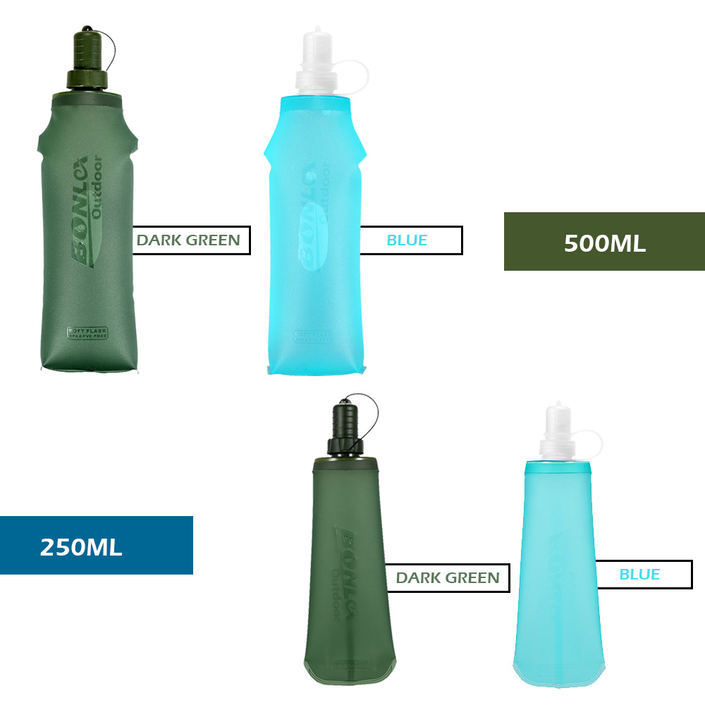 250ml 500ml Foldable Water Bag – Water Bag Collapsible Bewertung und Preis