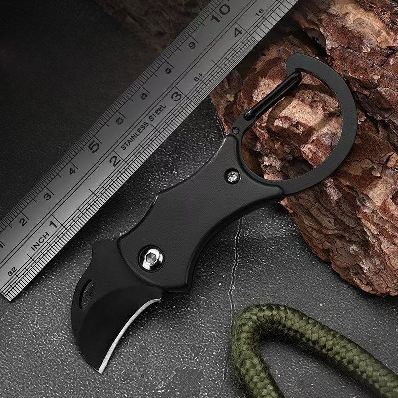 NEW Mini  Keychain Pocket Knif – Bushcraft Knife Fixed Bewertung und Preis