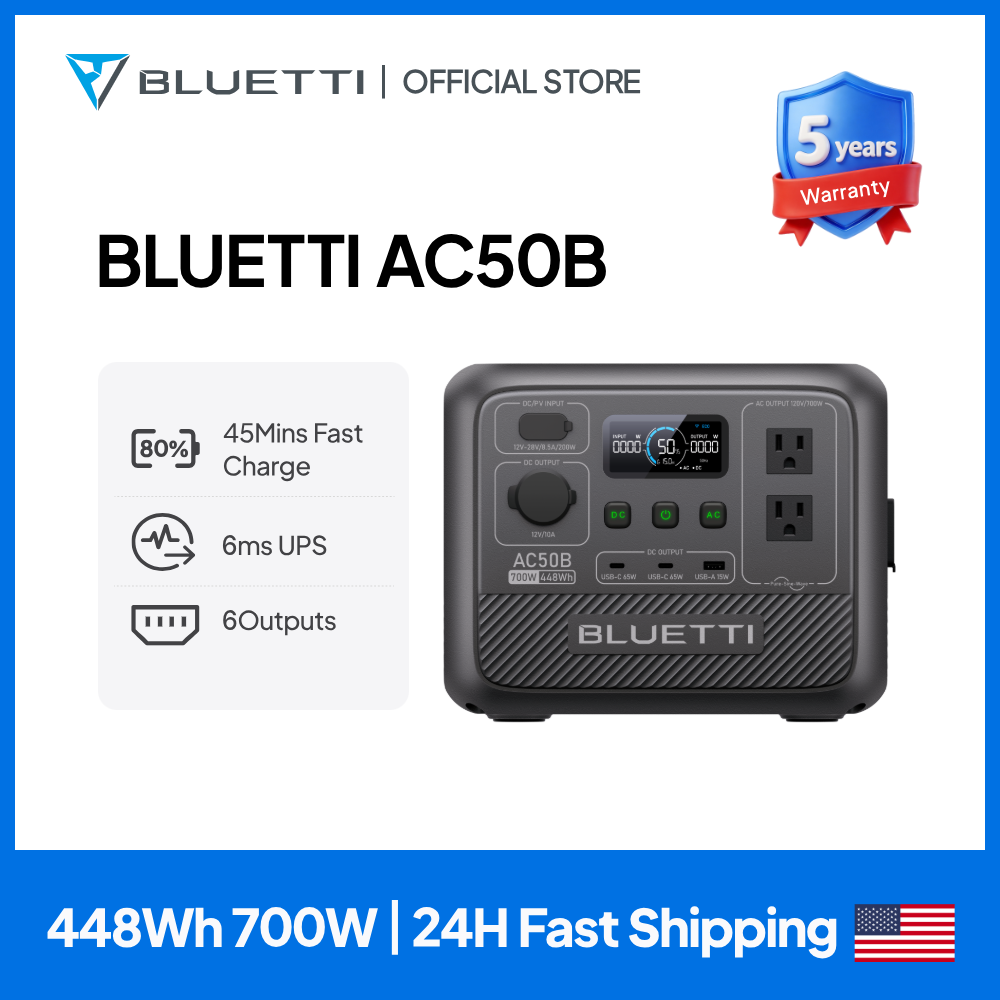 BLUETTI AC50B Portable Power S – Solar Emergency Charger Bewertung und Preis