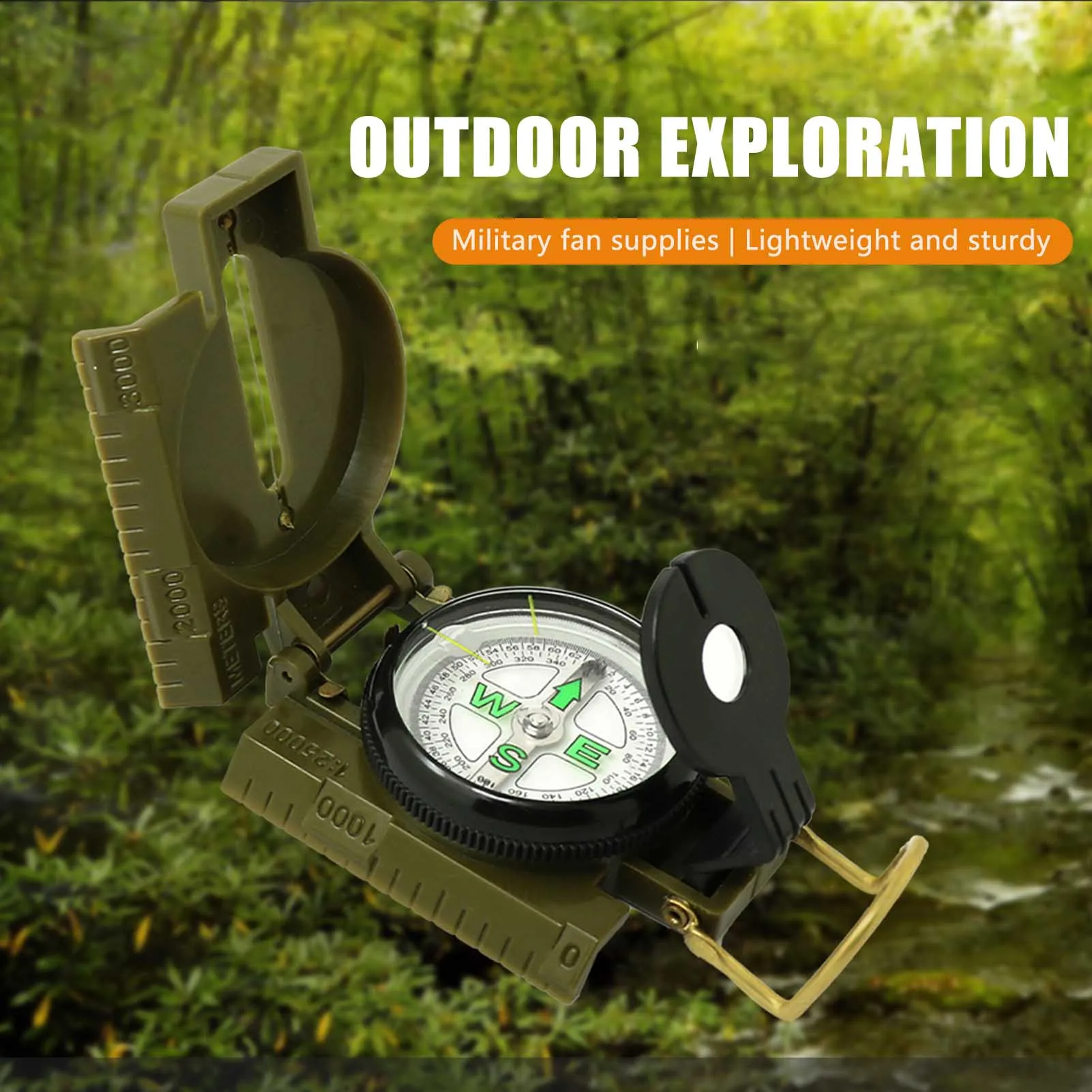 Portable Multi-functional Phos – Compass Lensatic Bewertung und Preis