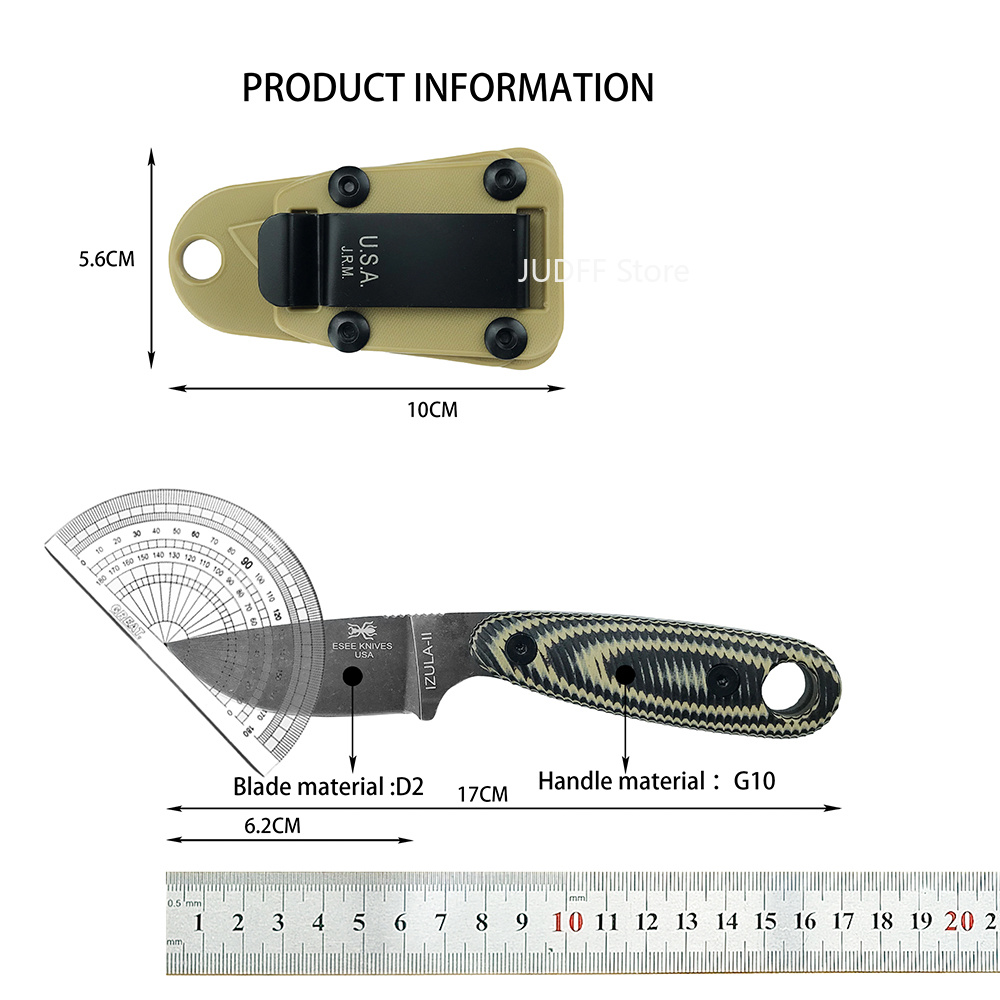 ESEE IZULA/ PACAYA Outdoor Fix – Bushcraft Knife Fixed Bewertung und Preis