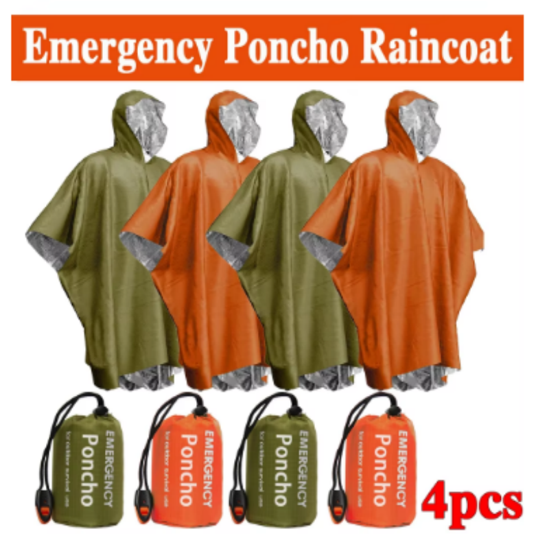 Single-Use Aluminum Film Therm – Emergency Poncho Rain Bewertung und Preis